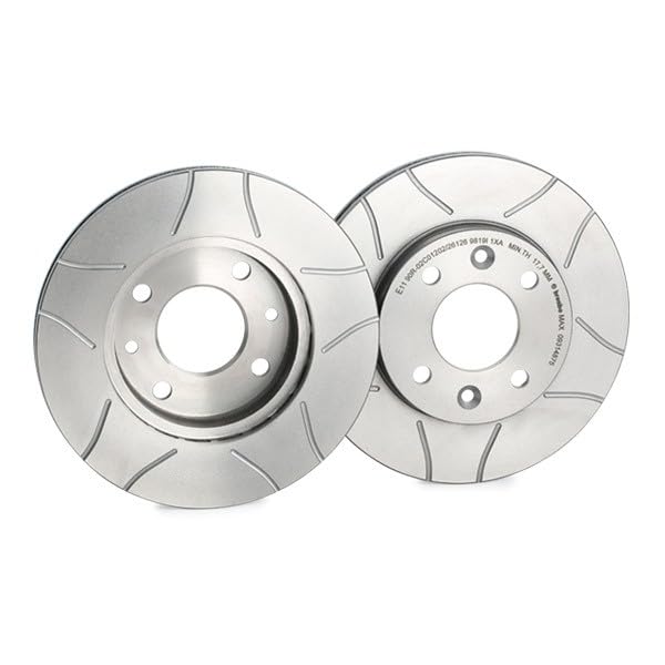 Disques De Frein Avant Brembo Brembo Max 08.7165.75 - Disque De Frein Arrière - Jeu De 2 Disques Anti-corrosion UV Performance Disques De Frein Avant Brembo Brembo Max 08.7165.75 - Disque De Frein Arrière - Jeu De 2 Disques Anti-corrosion UV Performance