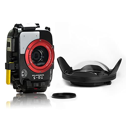 Amazon | Seafrogs 防水ケース オリンパス TG-5用 ドームポート