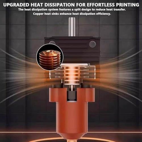 Kit hotend pour K1 K1C extrudeuse intégrée tout métal de rechange