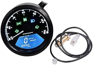 Motorcycle Odometer Motorcycle Panel Speedometer Night Vision Dial Odometer Multi-function Digital Indicator Tachometer Fuel Meter