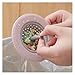 Anti-Clogging Filter, Portable Sink Strainer, Kitchen and Bathroom Tool for Drains, 1 Piece (Beige)