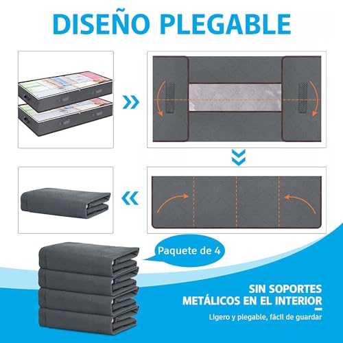 Comparativas de Soluciones de almacenaje bajo cama los mejores 5. 30 Imagen adicional