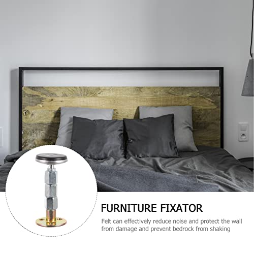 DOITOOL 4 PCS fixadores de cabeceira ajustáveis Anti-Shake anti-colisão móveis estabilizadores