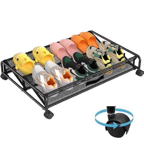 Meuble à chaussures sous le lit Sto nizer pour optimiser la chambre