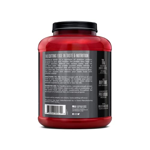 BSN Syntha 6 Edge 4.01 LBS (1.81 Kg) - Morango Milkshake