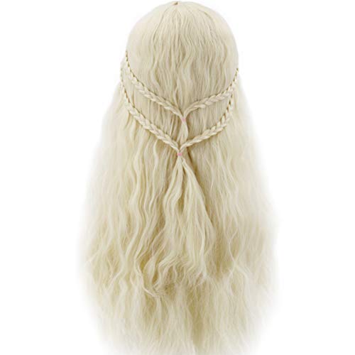 Lurrose Linda peruca de cabelo elegante acessórios para cabelo Natural aparência requintada capa de