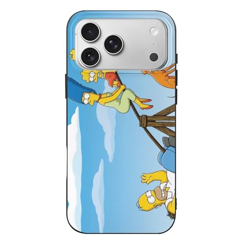 �U�E�V���v�\���Y iPhone17ProMax�Ή��P�[�X �ϏՌ� TPU ���^ �A�C�t�H��17ProMax�J�o�[ �y�� ���菝�h�~ �X�}�z�P�[�X �l�C �L�����N�^�[ Case