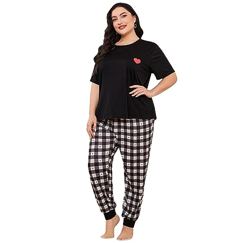 Pyjama grande taille femmes ample qui ne serre pas la taille