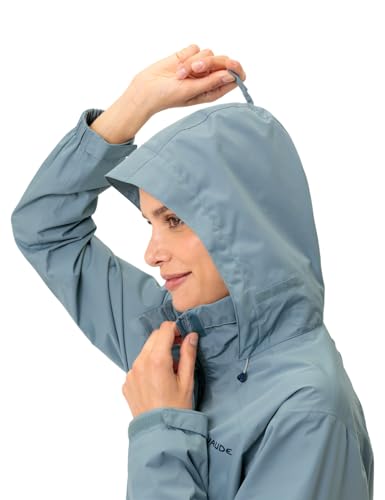 VAUDE Damen Freizeit und Regenjacke Escape Bike Light, wasser- und winddicht, atmungsaktiv, nordic blue, 38