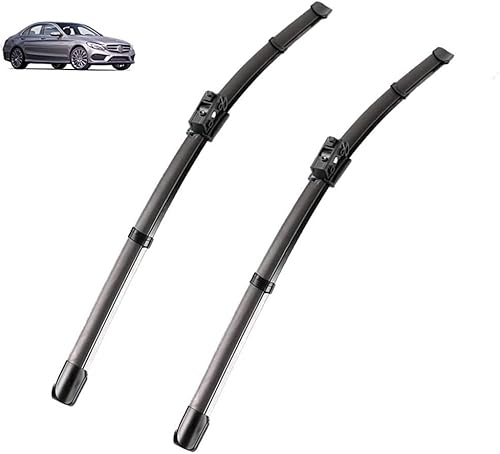 Escobillas de limpiaparabrisas compatibles con Mercedes Benz Clase C W205 S205 2015-2021, accesorios de automóvil, C-Klasse C180 C200 C220 C250 2x