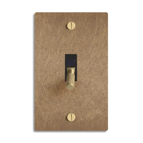 SELECT Solid Brass Toggle Switch 1-Gang Vintage Brass