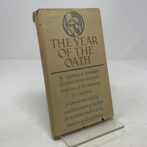 The year of the oath;: The fight for academic f... B0007DELRS Book Cover