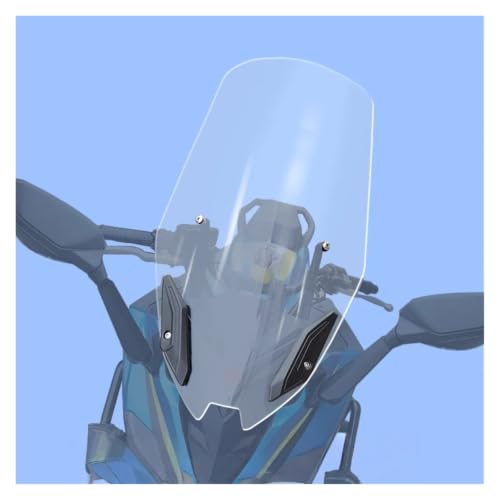 Pare-brise moto grand format CF400/650GT bulle étanche et surélevée