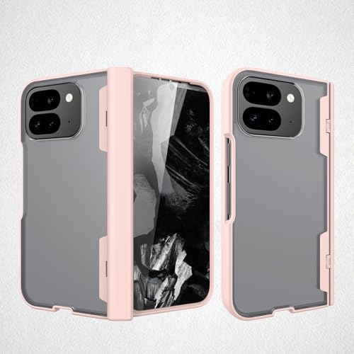 Étui Pixel 9 Pro Fold rose coque de protection robuste pour le quotidien