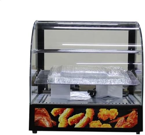 Two Tier Pie/Food Display Warmer with Heat Control IW - 2P (Black)