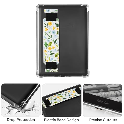 Image of CoBak 6.8 inch Clear Case, not for iPad(A0723) | Lightweight, Scratch-Proof Silicone Back Cover with Hand Strap