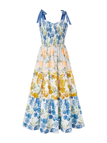 Sunny Spirit Girls Dress Spring Easter Maxi Summer Boho Floral