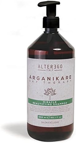 Alter Ego Italy Arganikare Day Therapy Miracle Beautifying Shampoo Normal and Coarse Hair, 950 ml