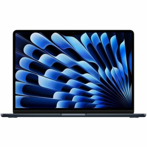 Apple 2024 Portable MacBook Air 13 Pouces avec Puce M3 : écran Liquid Retina 13,6 Pouces, 8 Go de mémoire unifiée, 512 Go de Stockage SSD, Clavier rétroéclairé, caméra FaceTime HD 1080p. Minuit
