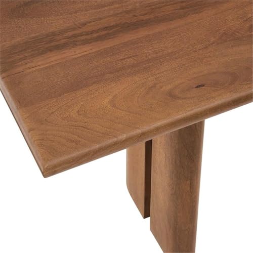 Modway EEI-6345-WAL Amistad 72" Wood Bench, Walnut by Modway - Image 5