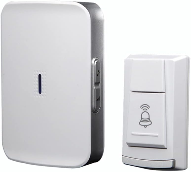 Waterproof Doorbell Battery-Operated 2 Button Receiver 150M Remote Cordless Doorbell 36 Chimes 3 Volume