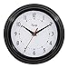 Equity by La Crosse 25013 8 Inch Black Basics Quartz Wall Clock