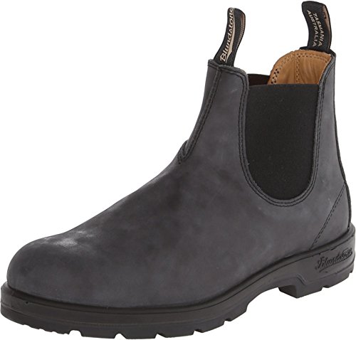 Blundstone Classic 587, Bottes & Bottines classiques Homme, Noir (Rustic Black Rustic Black), 44 EU (Taille fabricant: 10 UK)