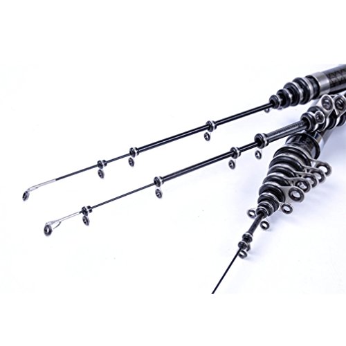 Kuyes Power Hard Carbon Fiber Rock Fishing Rod Fishing Pole Rods (5.4M/17.71Ft) #TOP2