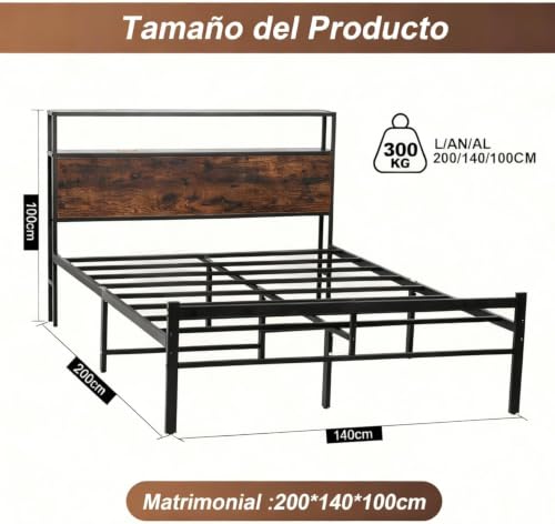 Consejos para Comprar Base para Cama Matrimonial - los más vendidos. 14 Imagen adicional