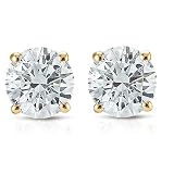 1/2ct Diamond Studs 14K Yellow Gold