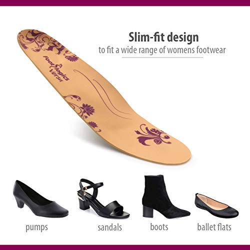 Plantillas ortopédicas para mujer Footlogics Versa slimline miniatura 4