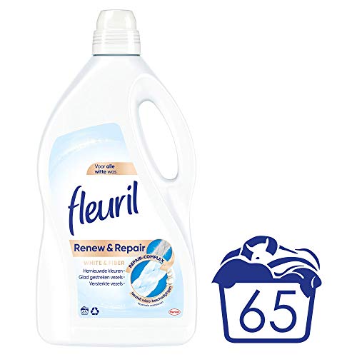Fleuril White & Fiber, Vloeibaar Wasmiddel, Witte Was, 65 Wasbeurten - Image 4