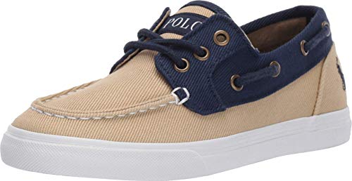 Polo Ralph Lauren Kids Boy's Bridgeport (Little Kid) Khaki/Navy Heavy Twill/Navy Pony 12 Little Kid