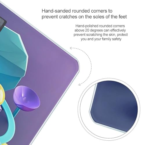 Báscula Digital de Baño Interesantes Formas con Pantalla LCD Grande miniatura 4