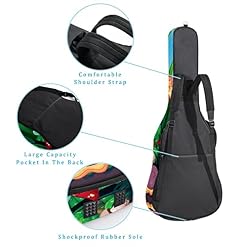 Hondank Housse de protection épaisse en éponge imperméable pour guitare acoustique, électrique, basse, guitare classique… - Les Beatles, Paul McCartney, John Lennon, RIngo Starr, George Harrison Hondank Housse de protection épaisse en éponge imperméable pour guitare acoustique, électrique, basse, guitare classique… – Image 3