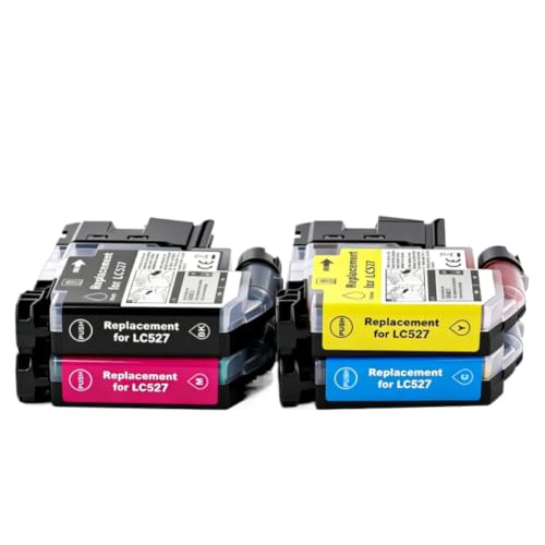 Cartouche d'encre de rechange LC527 pour éviter les pannes sur MFC-J4550DW et J4350DW