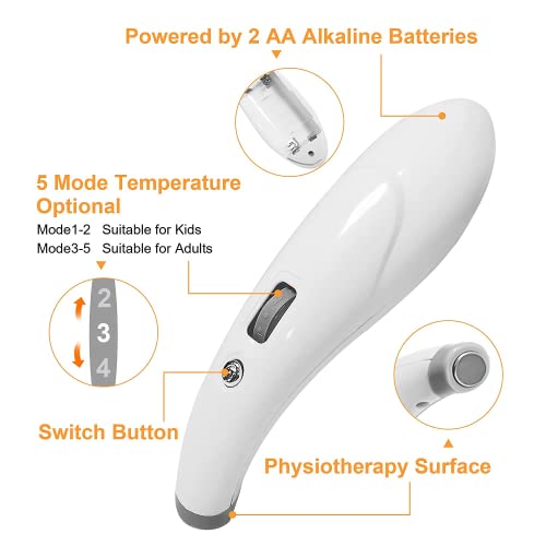 Bug Bite Itch Relief Thing. Electronic Mosquito Bites Itching Treatment Tool For Kids, Humans, Insect Bugbite Skin Itchless Reliever Pen, Insects Chigger Bee Wasp Sting Swelling Healer Chemical-Free #TOP5