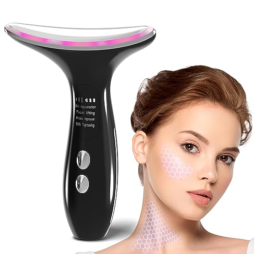 ingecare Firming Wrinkle Removal Device for Neck Face, Facial and Neck Massager Double Chin Reducer Vibration Massager for Skin Care