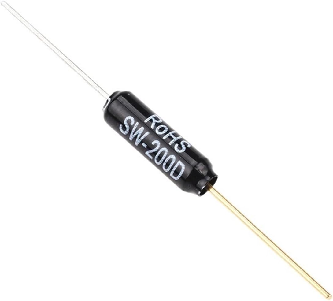 10PCS SW-200D Vibration Switch Ball Tilt Double Bead Angle Sensor