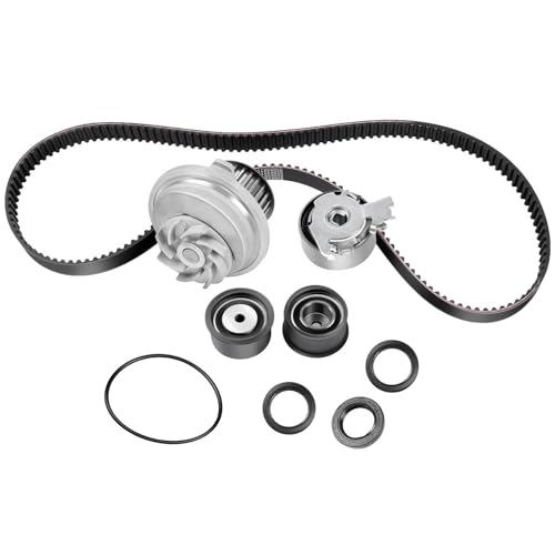 ECCPP Timing Belt Kit with Water Pump Compatible 2004-2007 For Chevrolet Optra 1999-2002 For Daewoo Nubira 2004-2008 For Suzuki Forenza 2005-2008 For Suzuki Reno TBK309 WP121-2004 CTBK-C015WP