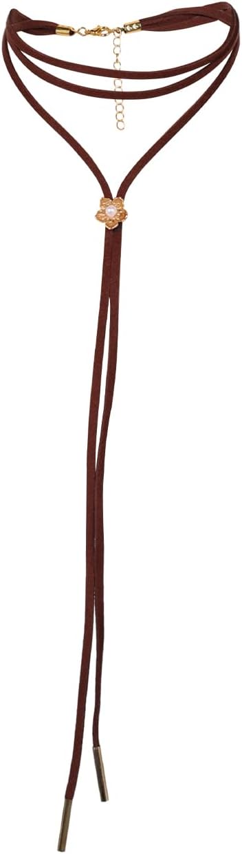 FF7 Remark Aerith Gainsborough Cosplay Necklace and Bow Adult Women Halloween Aerith Outfits Accessories - Image 2