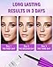 Peel Off Eyebrow Tinting Gel Kit-2pcs Grey Black Tattoo Eyebrow Gel Easy Peel Off,Waterproof Longlasting Peel-Off Eye Brow Tint,Up to 3 Days Brow Stain,Thanksgiving Makeup Gift Set for Women-03