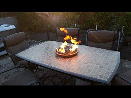 Universal Propane Gas Fire Pit Guts Replacement Kit & Burner Choice (26.00, 26 Inch TB Burner)