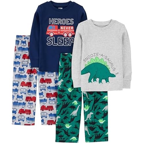 Simple Joys by Carter's Boys 4 piece Pajama Set