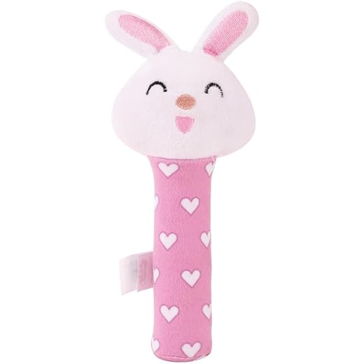 Trots Squeaky Toy for Babies, Pink
