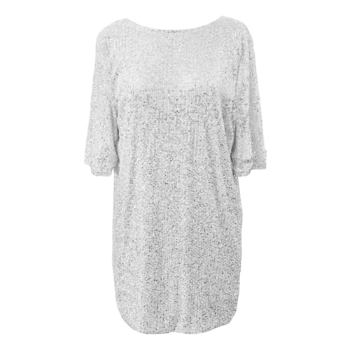 Robe de soirée à paillettes décontractée pour briller en cocktail