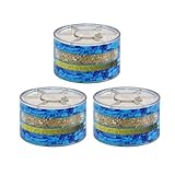 Khotilong Replacement Shower Filter for Wall-mounted showerhead,Compatible with Sprite SLC Shower Head Cartridge,for Hard Water Remove Chlorine and Harmful Substances.（3 Pack）