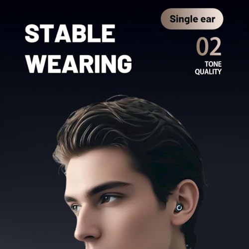 Auricular Bluetooth In-Ear Beige con Batería de 12-15 horas miniatura 4
