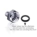 Fanbalunke Coax Cap Cover 15 Pcs F Type 75 Ohm Terminator Coaxial Terminator Caps for Ports on Splitter, AMP, Coaxial Cable, TV Antenna, Wall Plates, Booster