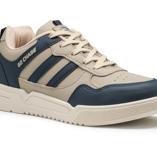 Image of ASIAN Men CRUZER-01 Stylish Casual Mid Top Sneakers and Trendy Shoes with Laces for Men & Boys | Perfect for Wearing to Outings, and Comfortable All-Day Use, Stylish and Durable